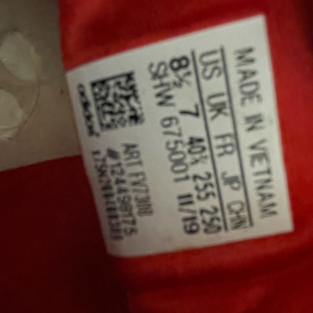 Bright Red Adidas - Picture 4 of 5